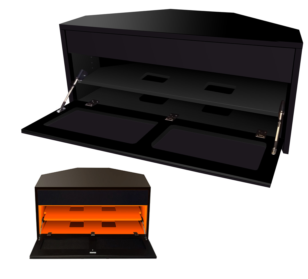 audio-cabinets corner unit